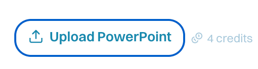 PowerPoint-importmodaal in Lectame met sleepvenster voor .pptx-bestanden